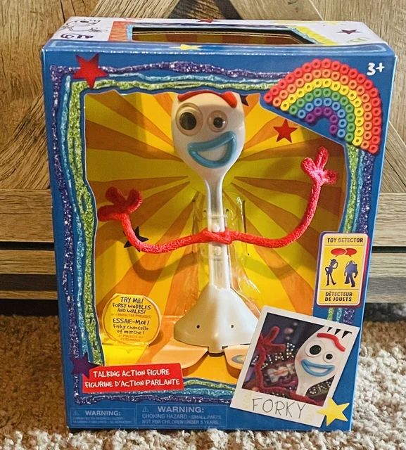 DISNEY PIXAR TOY Story 4 Forky Interactive Talking Action Figure 7 1/4