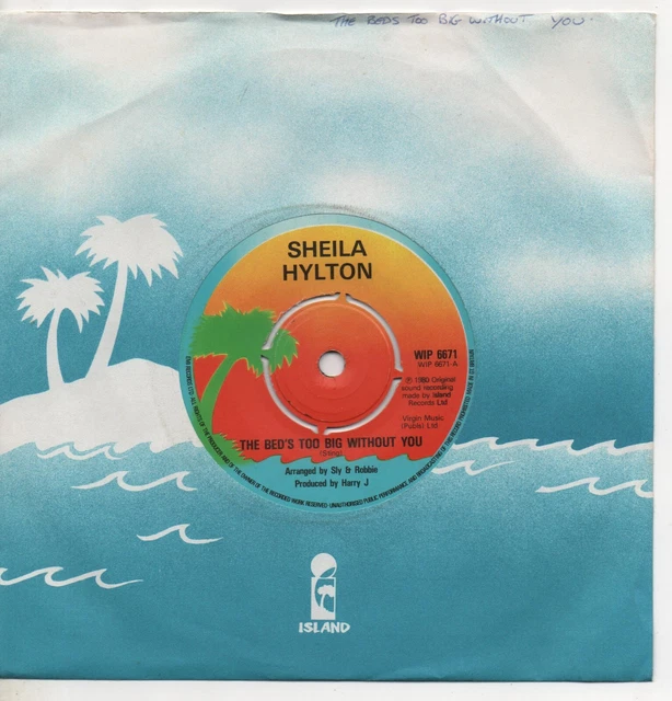 SHEILA HYLTON THE bed's too big without you*give me your love 1980 UK