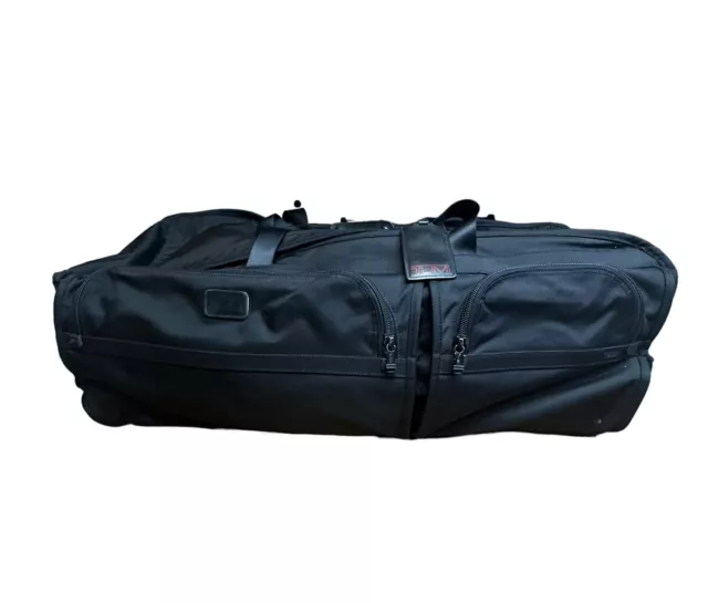 Tumi Extra Large Wheeled Rolling Duffel Suitcase Black