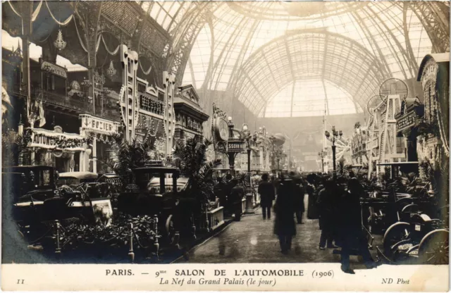CPA PARIS SALON de l'Automobile 1906 Le nef du Grand palais (1242887)
