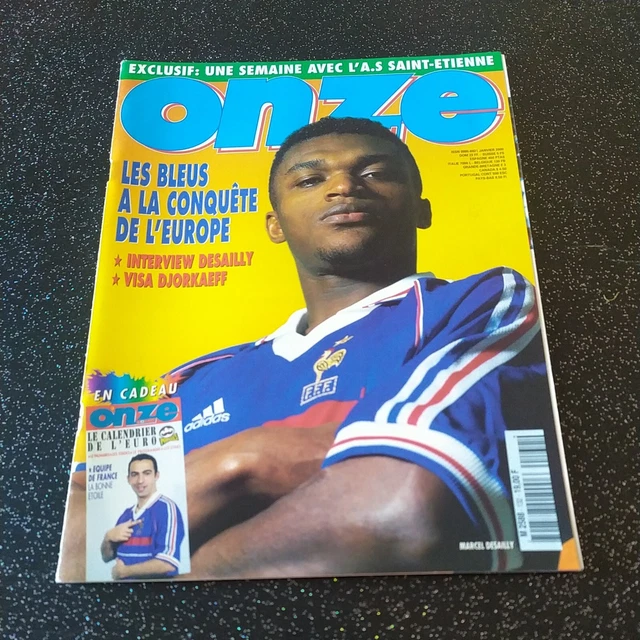 Magazine Onze Mondial – Weah George Onze D'Or 1995 – Libéria Milan AC – État TB