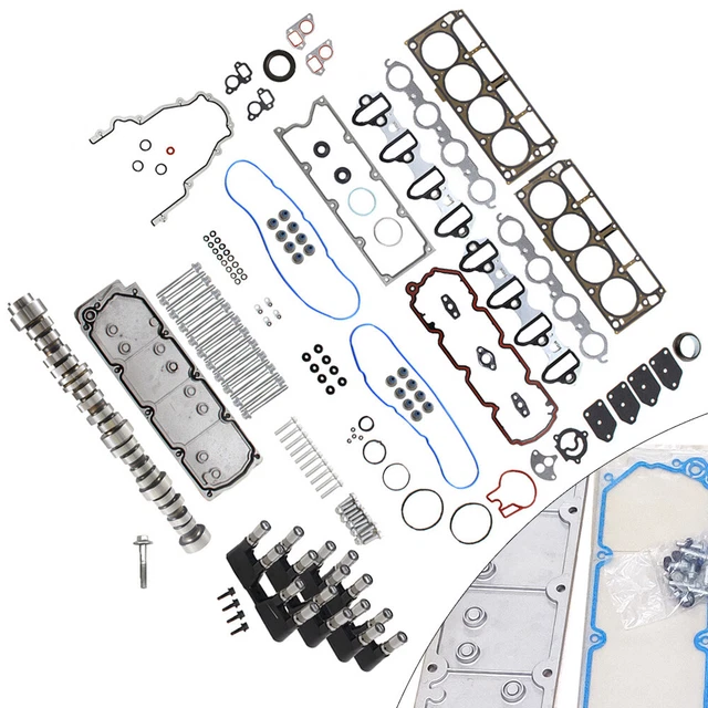 NONAFM LIFTERS CAMSHAFT Head Gasket Bolts Cam For 0713 Chevy GM