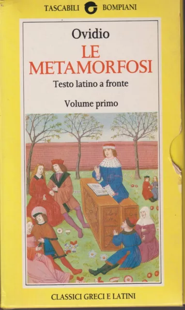 OVIDIO LE METAMORFOSI con testo latino a fronte cofanetto 2 VOLUMI Bompiani  EUR 19,90 - PicClick IT