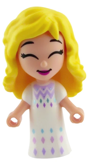 Lego friends sales blonde hair