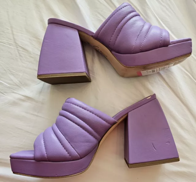 Circus NY By Sam Edelman Women's Marlie Purple Platform block heel Size 6.5