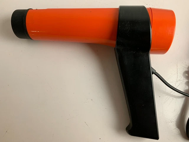 Sèche-Cheveux Vintage Braun 4406 HLD6 – Orange – Fabriqué En Allemagne – Pour Collection