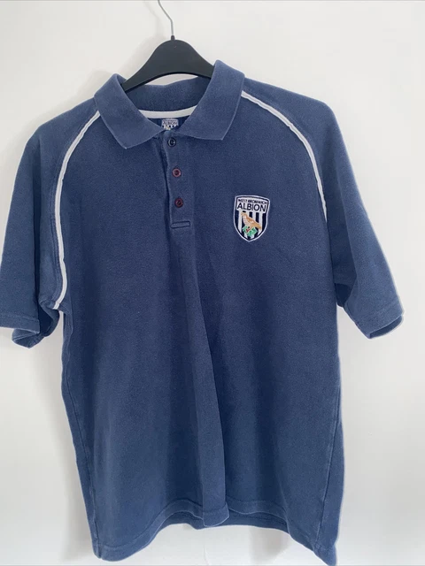 Herren West Bromwich Albion FC Poloshirt Jersey Erwachsene XL