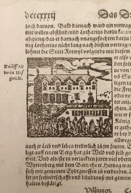 Parlamento Parigi Sebastian Munster Xilografia 1574