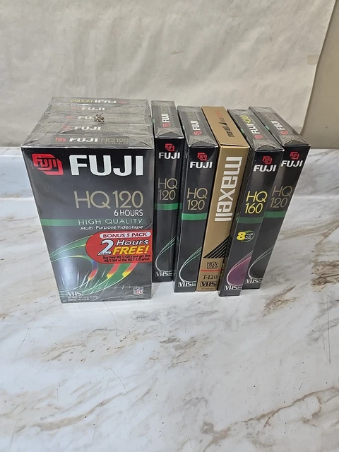 10 UNRECORDED VHS Tapes $12.56 - PicClick CA