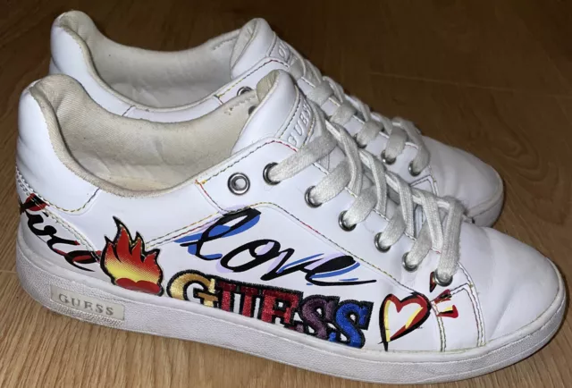 Guess sales graffiti sneakers