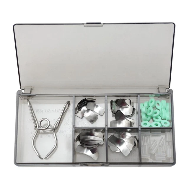 Spring clip For Dentist Contoured matrices Refill Wedge Dental  bands kit