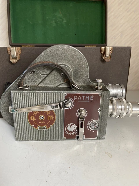 Pathé Webo reflex 16mm movie camera kit with 3 RARE - Catawiki