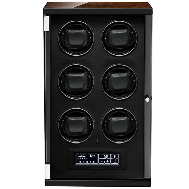 6 WATCH WINDER for Automatic Watches Touch Screen by Tempus Luxury