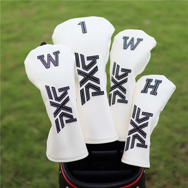 PXG GOLF CLUB Headcovers Driver Fairway Woods Hybrid UT Cover Leather