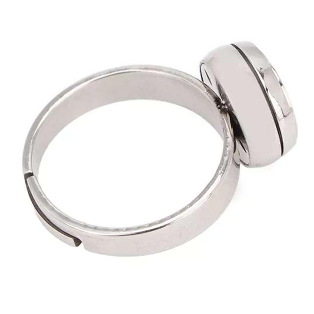 Aromaterapia Finger Ring Regolabile In Acciaio Inox Portatile Mini Essential Oil 3