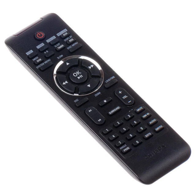 Télécommande Philips PRC500-52 D'origine Pour Système Hi-Fi Audio - Garantie 6 Mois