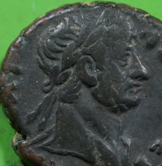 Roman Provincial ar25 Billon Tetradrachm Coin Hadrian EAGLE  Egypt