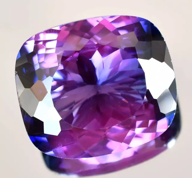 Natural Purple Blue Montana Sapphire 39.25 Ct Flawless Certified Loose Gemstone 3