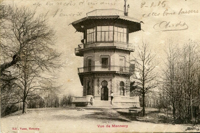 MENNECY Soldier Written Card of the 14th Alençon Regiment
