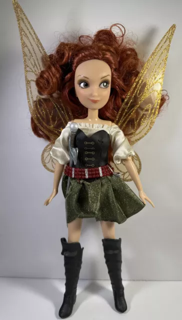 Disney Tinkerbell Pirate Fairy Zarina Flutter Wings Fairy Doll