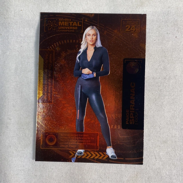 2021 SKYBOX METAL Universe Champions #24 Paige Spiranac Copper Parallel