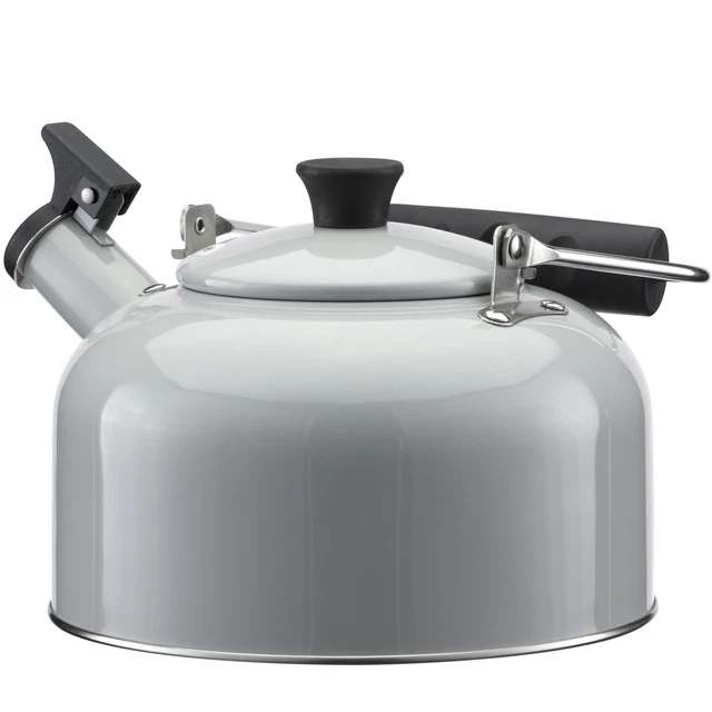 Bouilloire Sifflante En Acier Inoxydable 2,5 L - Compatible Induction Et Gaz | Poignée Ergonomique Anti-chaleur | Parfaite Pour Thé Et Infusion
