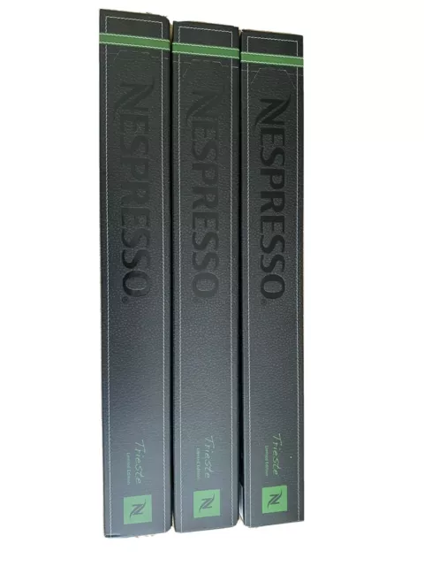 30x Rare “Trieste” Nespresso - Limited Edition - Variations Coffee New