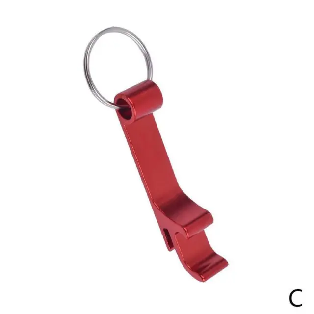 Red Portable 4 in 1 Bottle Opener Chain KeyRings Keychain Metal AU Beer Bar G6S