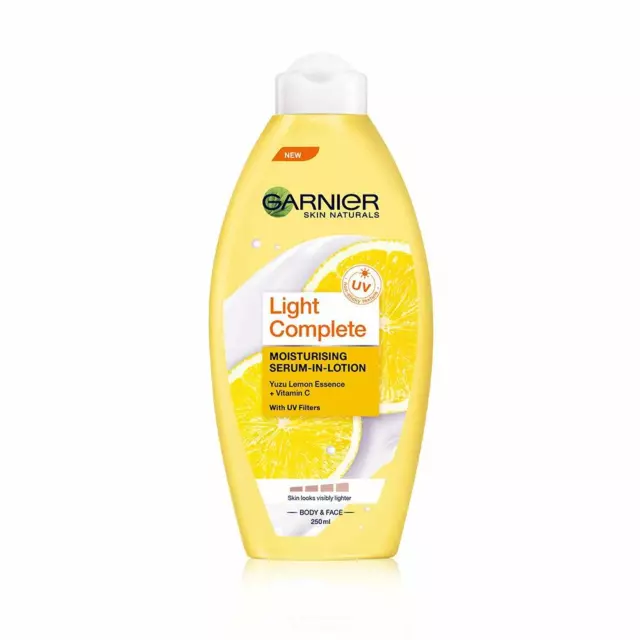 Garnier Piel Naturals Luz Loción, 250ml (Pack De 1)