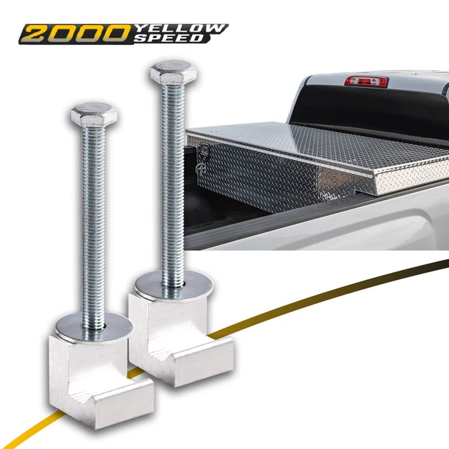 FIT FOR TOOL Box Mount J Hook Toolbox Pickup Rail Mounting Clamp