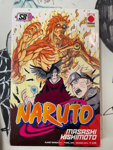 NARUTO #58 serie nera manga prima edizione italiana Planet Manga*