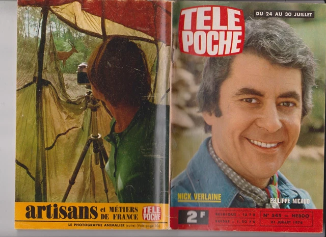 Télé Poche 1976 – N°544 – Spécial JO Jeux Olympiques – Guy Drut