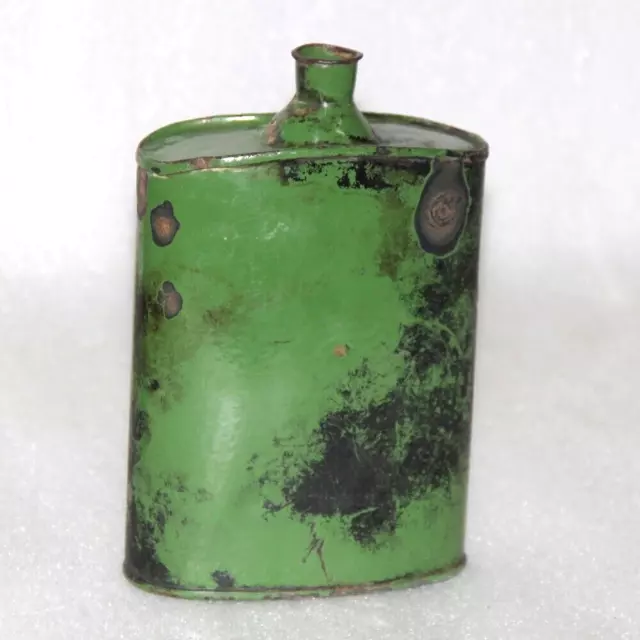 Old Enamel Cobalt Green Model-68 Bengal Enamel Drinking Water Bottle 13399