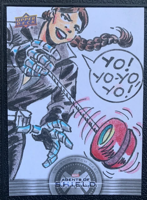2020 Marvel Agents of SHIELD Compendium Sketch Cards Al Milgrom #SKT Auto