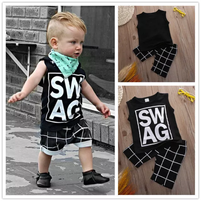 T-shirt estiva bambini bambini bambini top + pantaloncini pantaloni set abiti