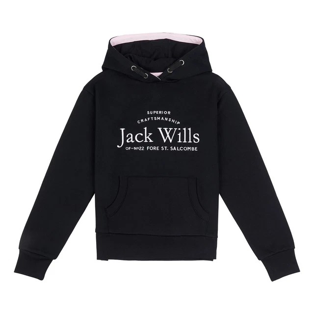 Jack Wills Kids Script Tippd Polo Shirt Top Short Sleeve