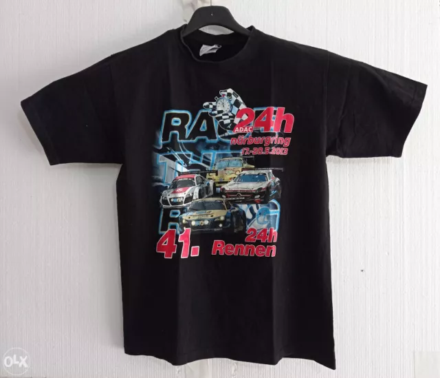NURBURGRING 41. 24H Rennen 2013 T shirt S racing auto moto sport black Official