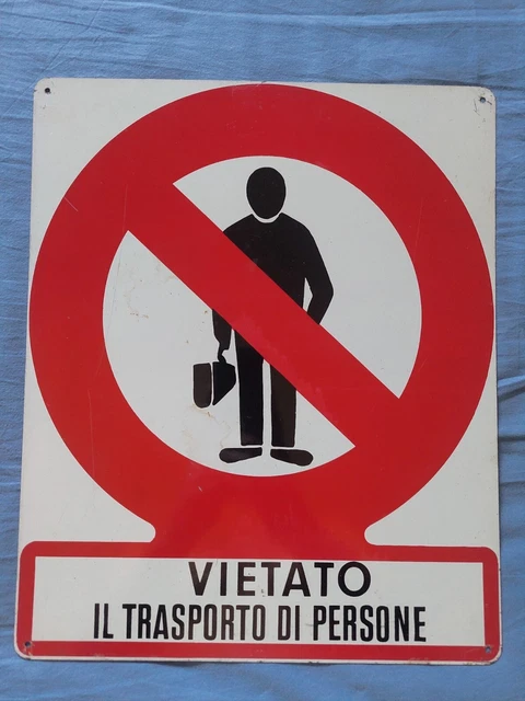 Insegna vintage in metallo, Giappone, 1981 in vendita su