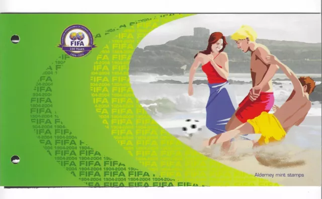 Alderney – 2004 Presentation Pack FIFA  - pre-owned