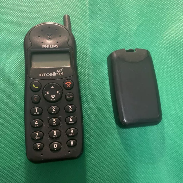 Philips Savvy Handy (TCD128) nur Ersatzreparatur, Retro klobig Sammlerstück