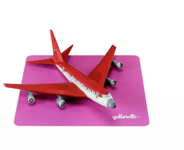 qollorette Flugzeug 3D Puzzle Bastelset, Modellbausatz Miniatur Flugzeug Modelle