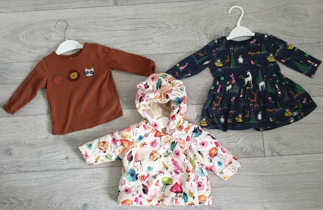 Next Baby Girl Clothing Bundle Size 3-6 Months . Includes New Christmas Dress