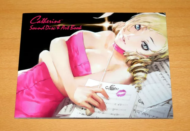 Catherine Video game Promo Sound Disc & Art Book Artbook Buch PS3  NOT FOR SALE