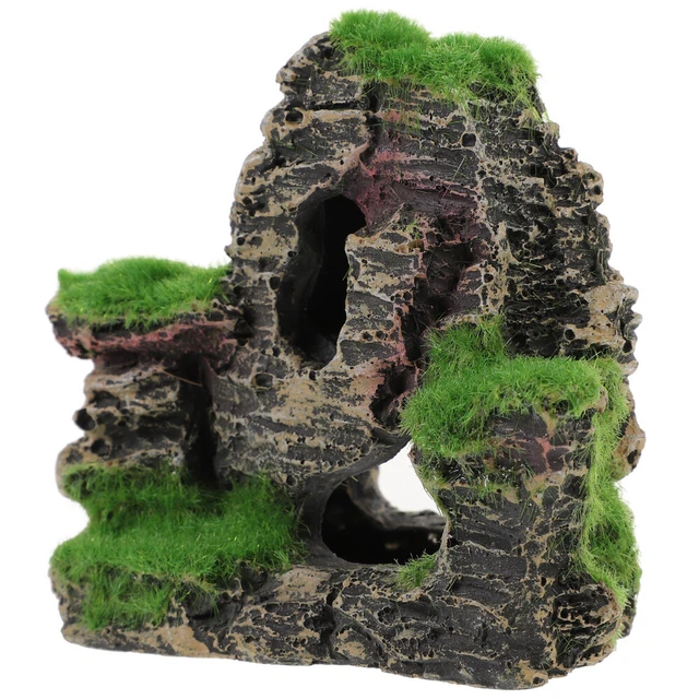 Aquarium Hiding Rock Cave Aquarium Landscape Fish Shrimp Miniature