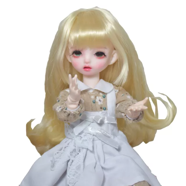 Cute Fashion 1/6 BJD SD Girl Dolls Female Ball Jointed Dolls Lifelike DIY Toys