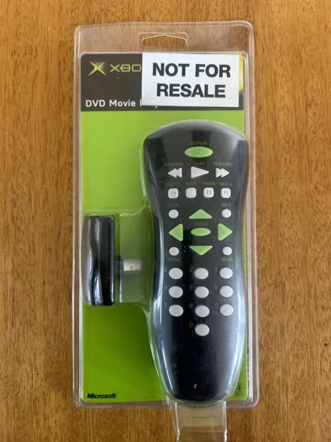 Genuine Microsoft Xbox DVD remote Kit - Brand New Sealed - Not For Resale
