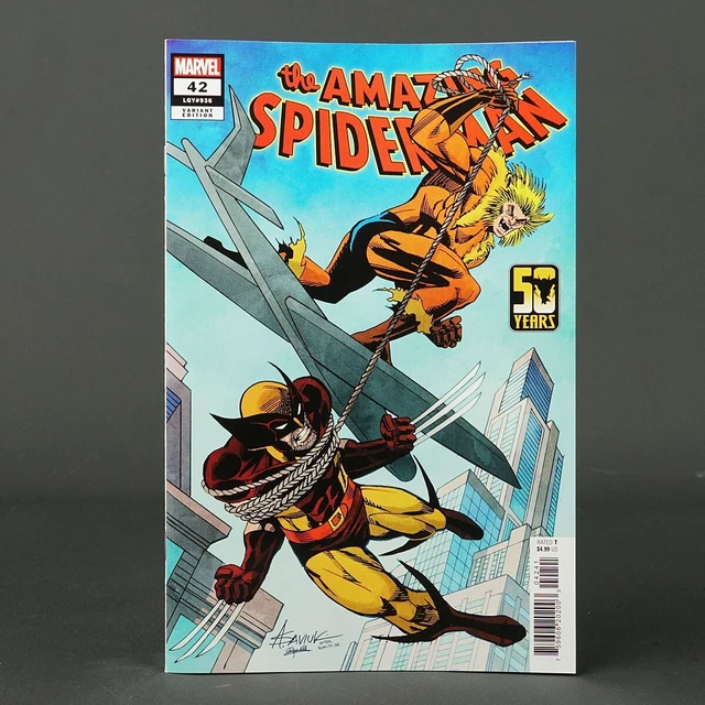 AMAZING SPIDERMAN 42 var Wolverine Marvel Comics 2024 NOV230477 (CA