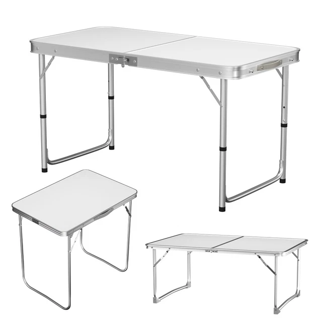 Tavolo Pieghevole Da Campeggio Universaltisch – 100x60 Cm, Altezza Regolabile 73-94 Cm