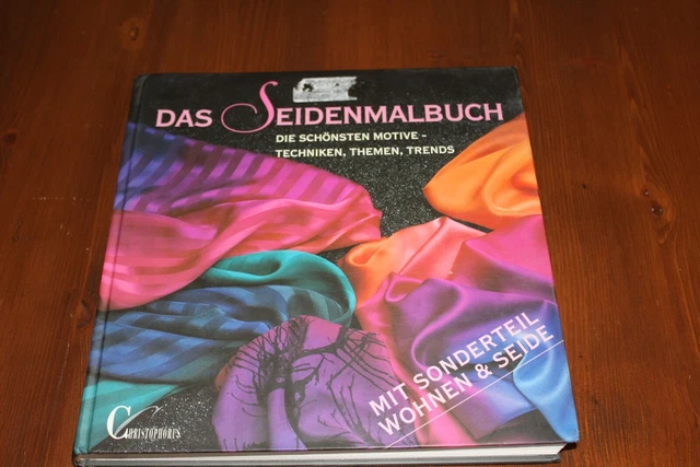 El libro de pintura de seda instrucciones pintura de seda libro encuadernado para todos los pintores creativos