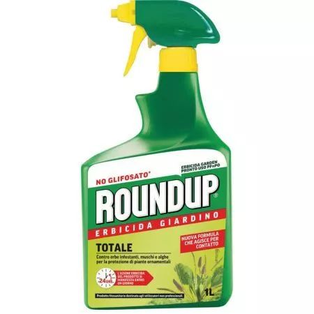 Diserbante Totale 1L Roundup - Pronto All'uso, Azione Rapida